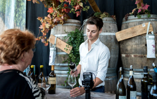 Op het festival in Purmerendkun je verschillende soorten wijn proeven